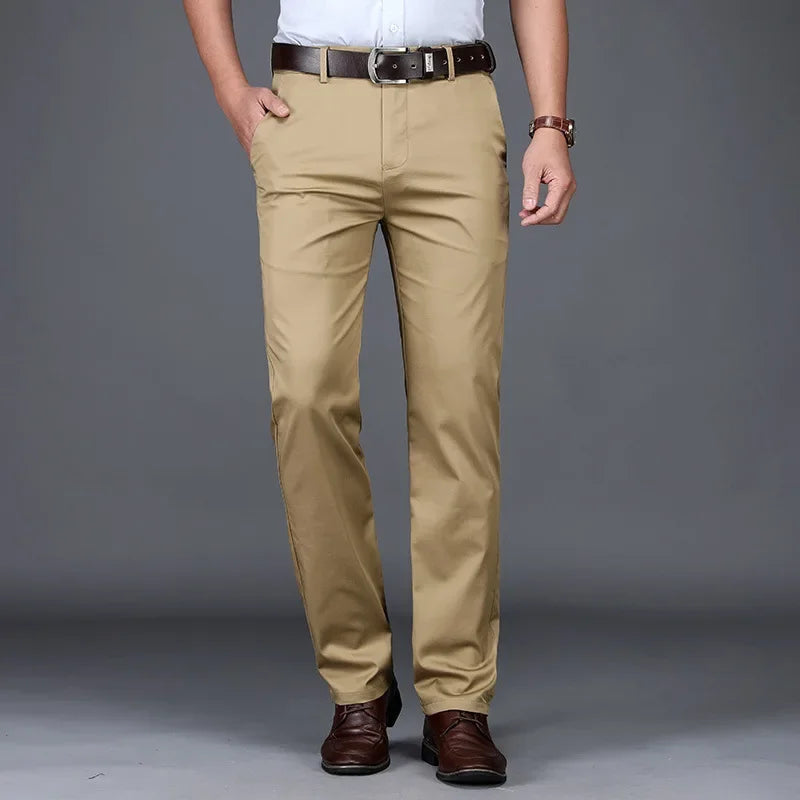 Trousers Men | Straight Cut & Smart Casual Regular Fit