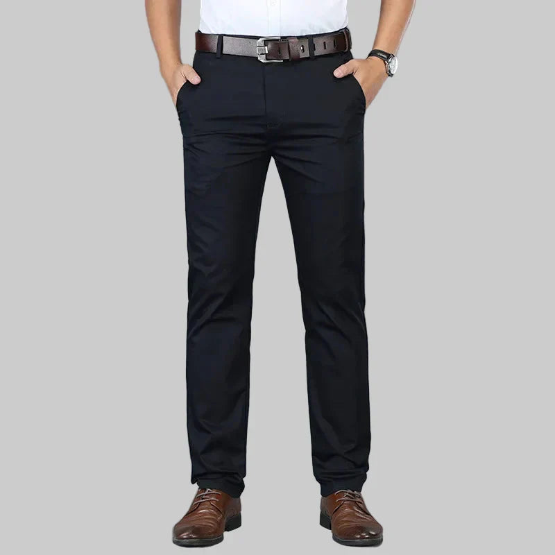 Trousers Men | Straight Cut & Smart Casual Regular Fit