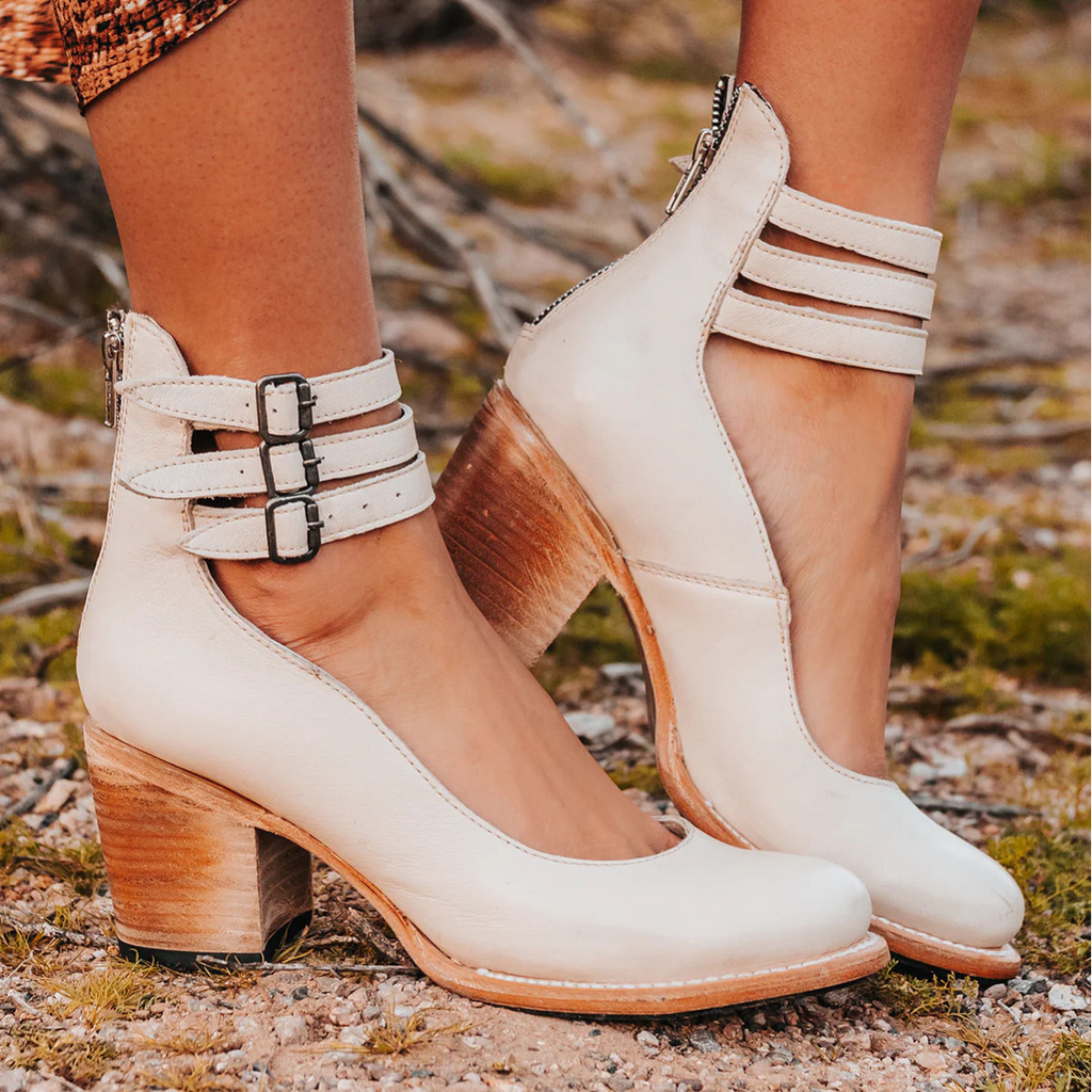 Verona | Vintage Strappy Ankle Strap Heels 9