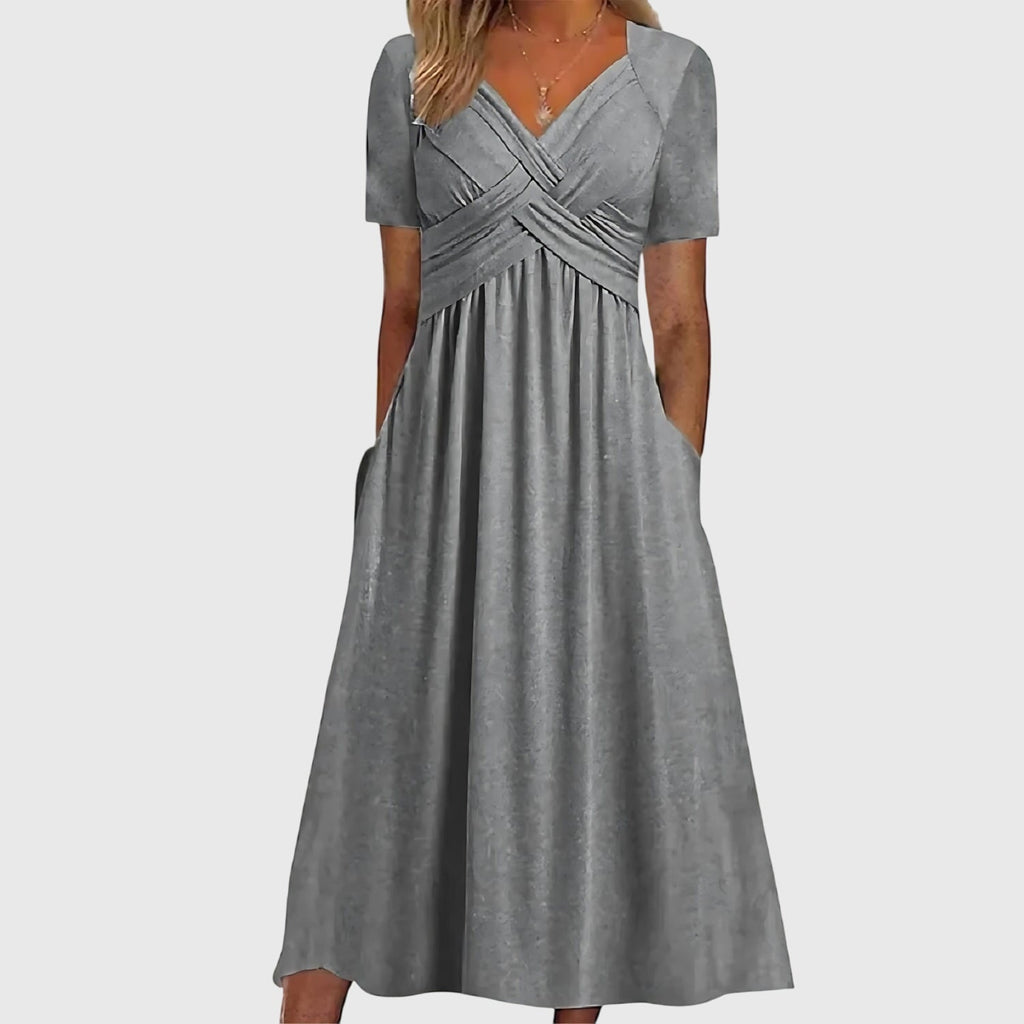 Viola™ | Midi Dress with Tummy Control 2