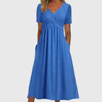 Viola™ | Midi Dress with Tummy Control 4