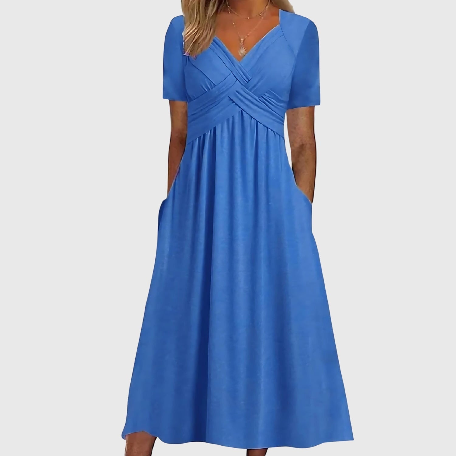 Viola™ | Midi Dress with Tummy Control 4