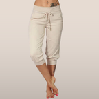 Women's Capri Trousers | Drawstring Waist 1