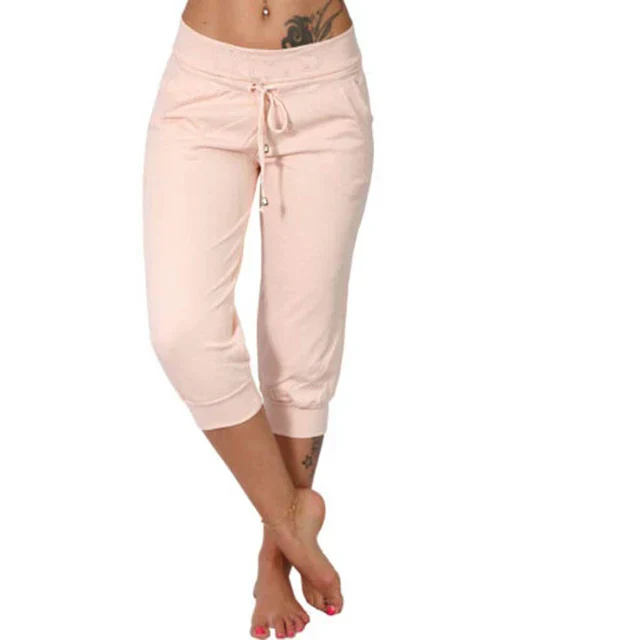Women's Capri Trousers | Drawstring Waist 8