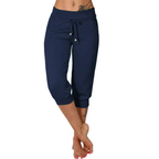 Women's Capri Trousers | Drawstring Waist 9