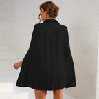 Cape Dress Women | Double Breasted & Tailored Power Dressing Style