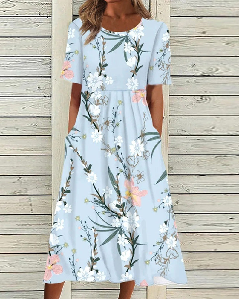 Women’s Dress | Printed Floral Midi 0