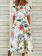 Women’s Dress | Printed Floral Midi 1