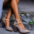 Women's Heel Sandals with Adjustable Straps and Cushioned Insole 0