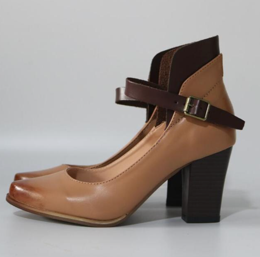 Women's Heel Sandals with Adjustable Straps and Cushioned Insole 2