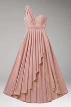 Women's High-Waisted Cocktail Dress with Structured Design 1