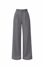 Women's Pleated Wide Leg Trouser Pantswith Front Crease Detail 6