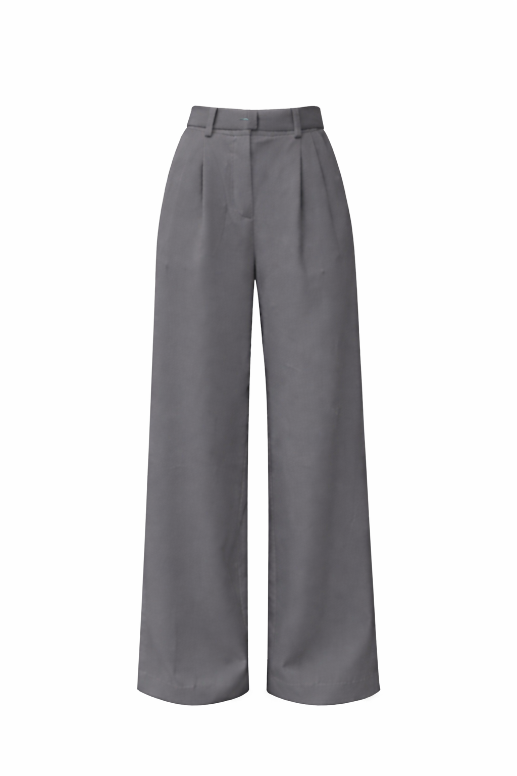 Women's Pleated Wide Leg Trouser Pantswith Front Crease Detail 6