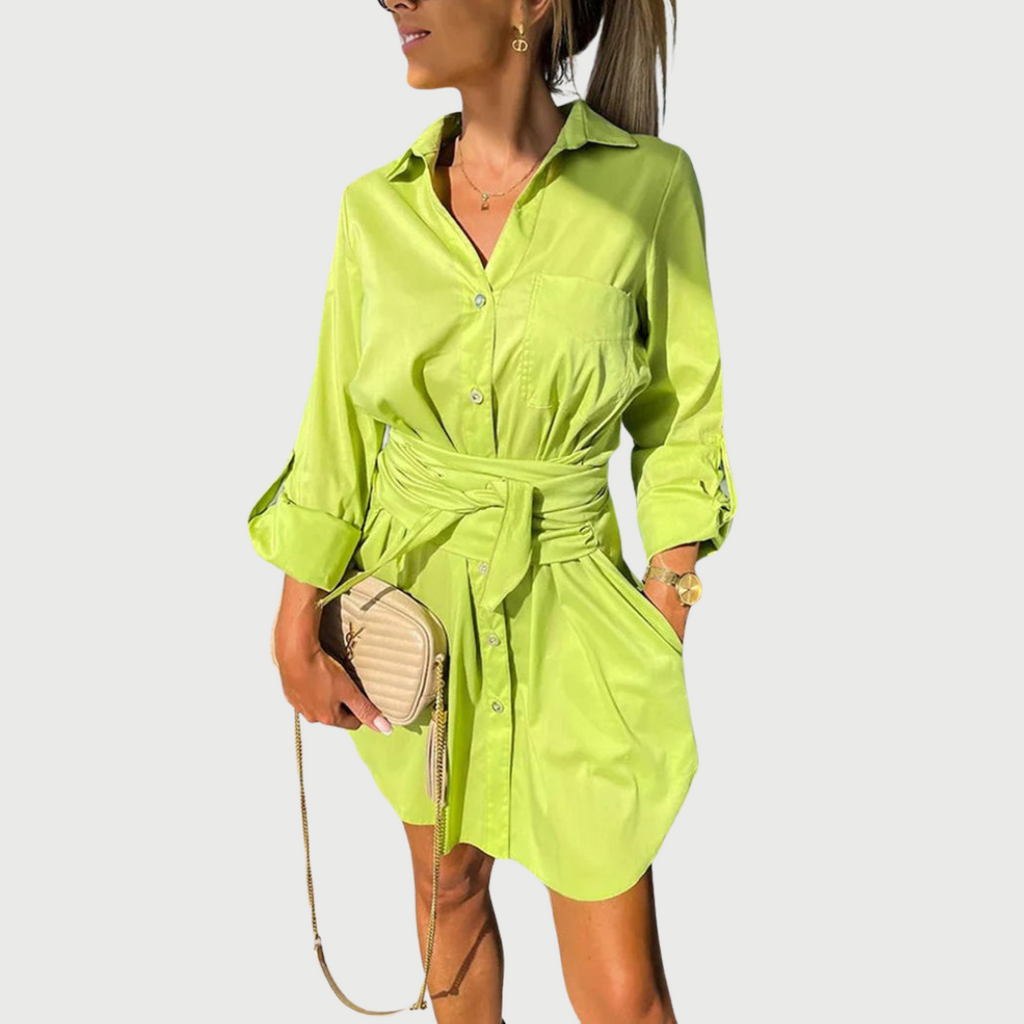 Women's Shirt Dress | Long Sleeve 2