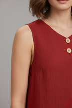 Women's Short Dress with Blouse Style and Elegant Design 5