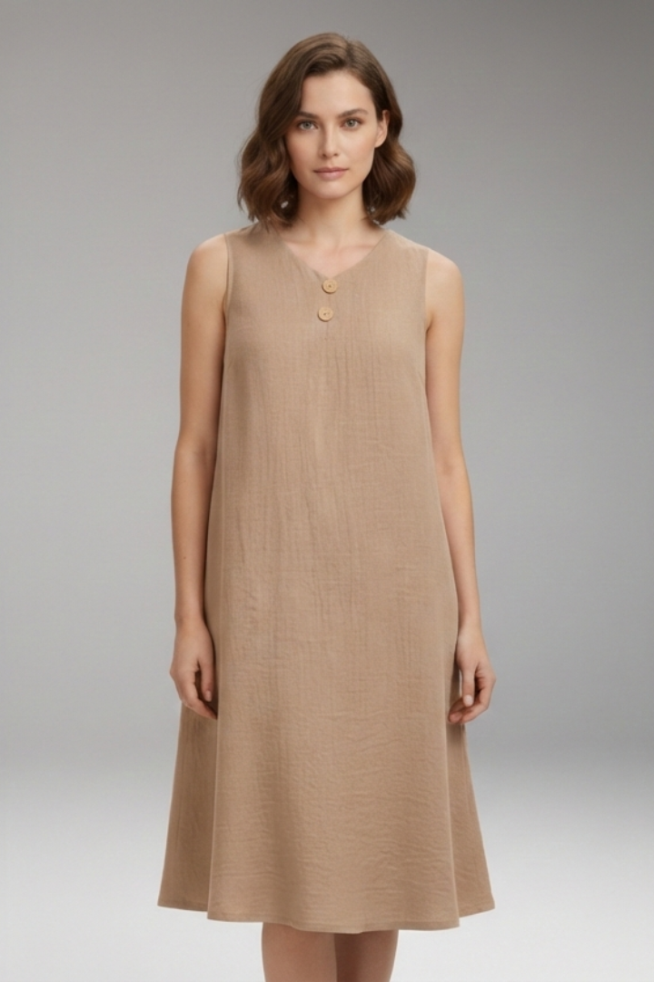 Women's Short Dress with Blouse Style and Elegant Design 6