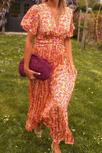 Women's Wedding Guest Maxi Dress | Casual Floral 2