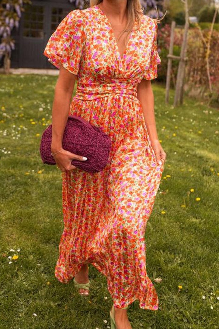 Women's Wedding Guest Maxi Dress | Casual Floral 2