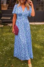 Women's Wedding Guest Maxi Dress | Casual Floral 4