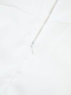 Women's Wedding Guest Midi Dress | A-Line Square Neck 4