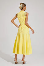 Women's Wedding Guest Midi Dress | Sleeveless Lace 2