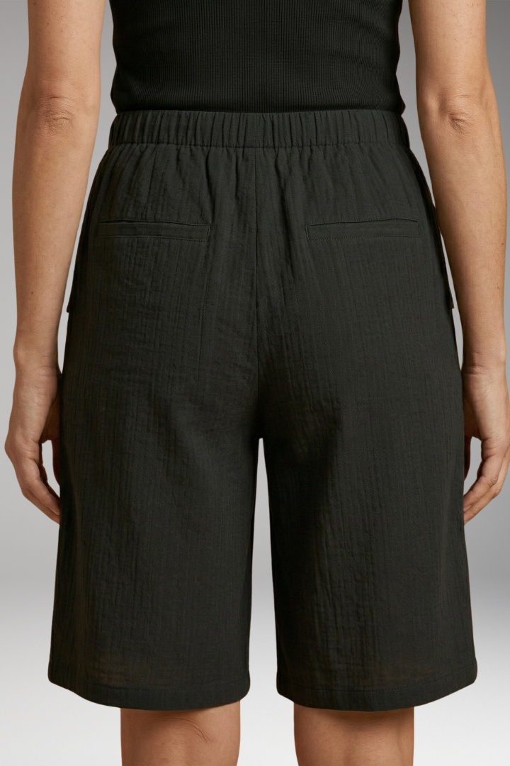 Women's Drawstring Shorts | Elastic Waist & Cargo Pockets