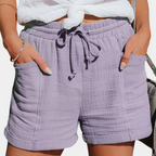 Women's Summer Shorts | Drawstring Waist & Casual Everyday Style