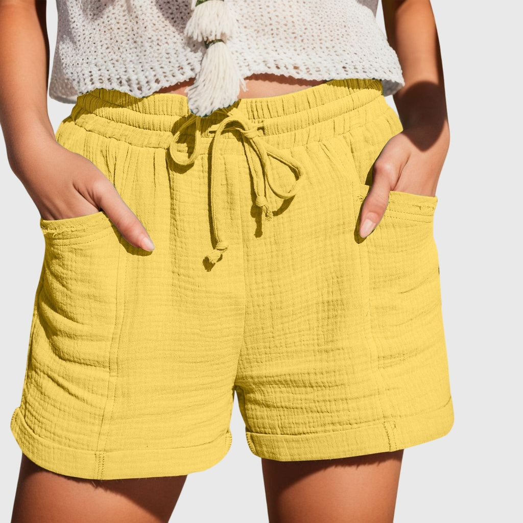 Women's Summer Shorts | Drawstring Waist & Casual Everyday Style