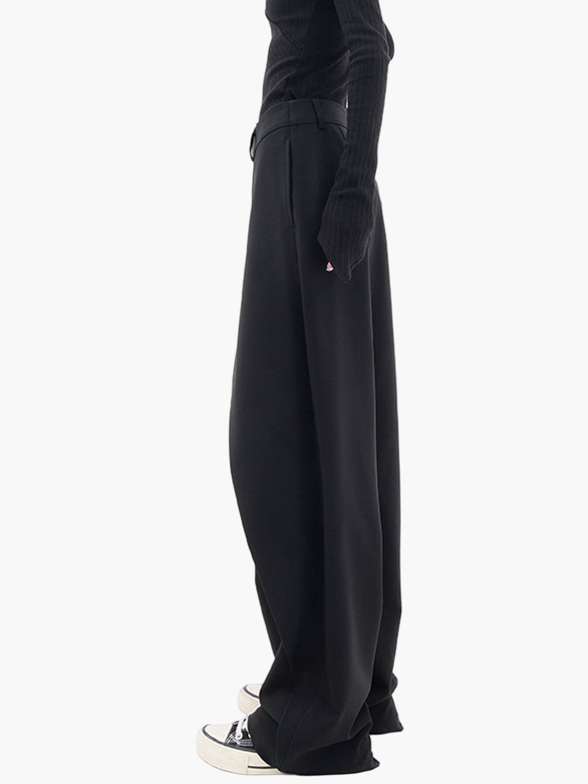 Wrap Trousers Women's | Asymmetric Wrap Design