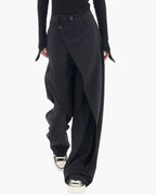 Wrap Trousers Women's | Asymmetric Wrap Design